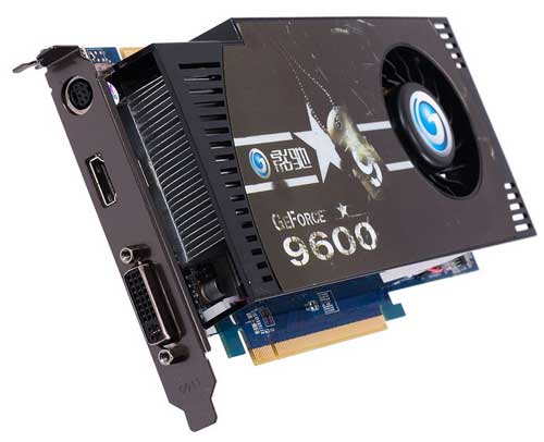 GeForce 9600 GSO в необычном исполнении от Galaxy